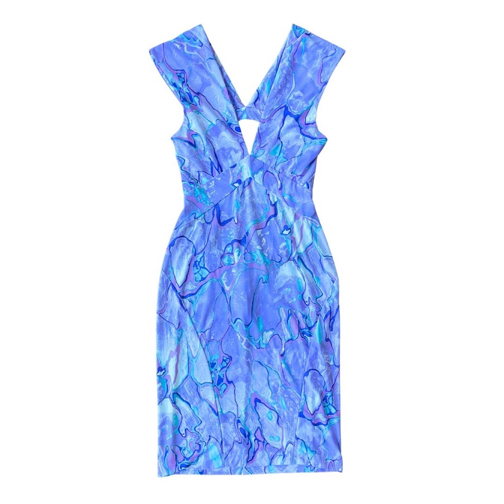 Dolce Dolce light purple One-Shoulder Sheath Dress